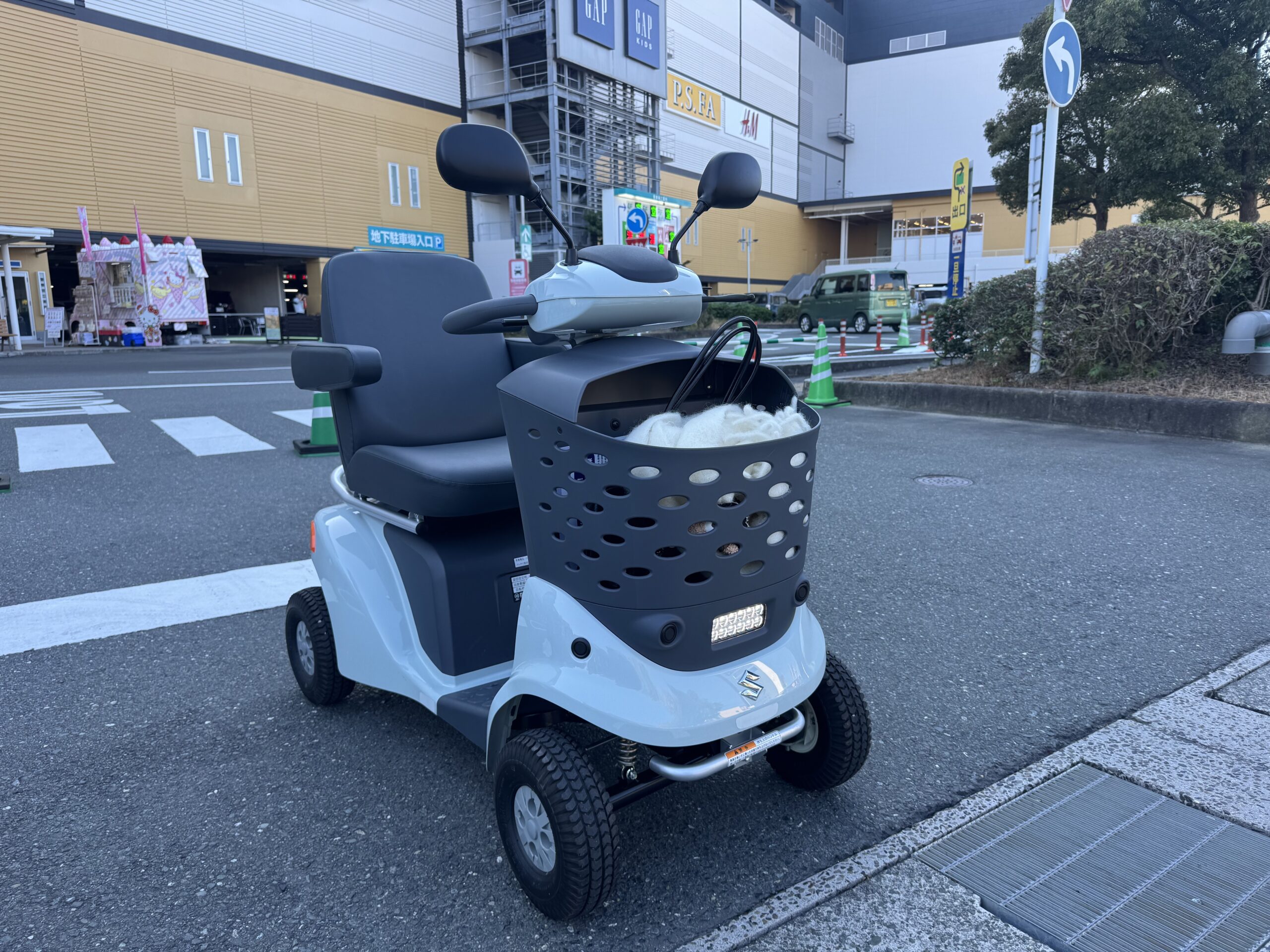 スズキ株式会社様ではセニアカーの体験試乗